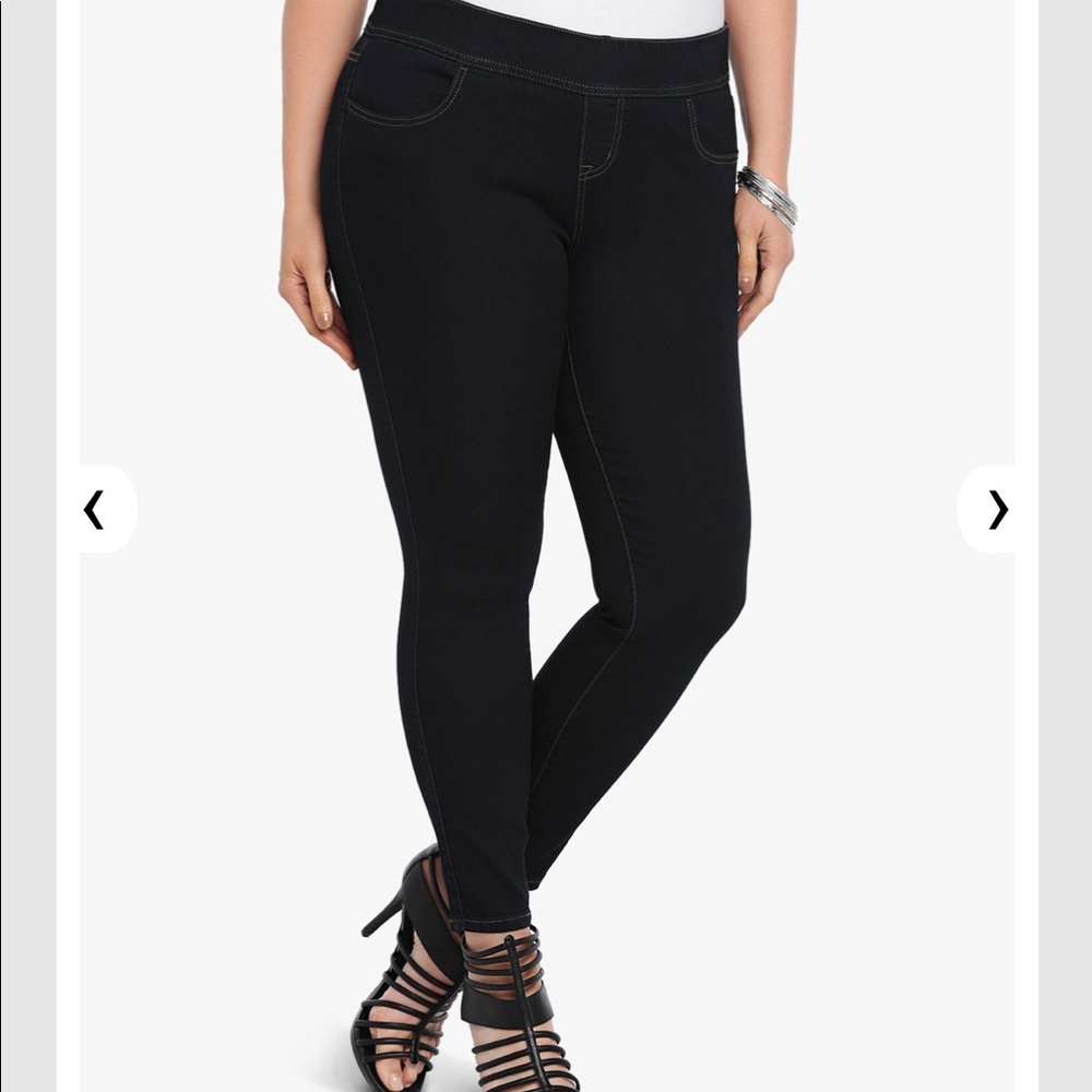 TORRID LEAN JEAN - WORN 2X - Size 2R - DARK RINSE